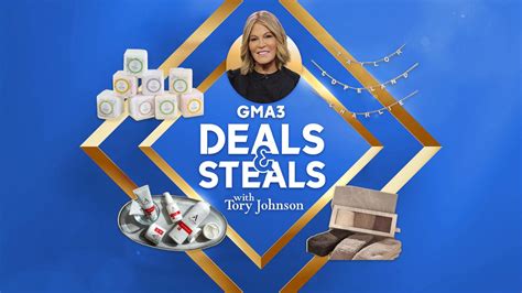 Gma deals and steals 2023 - Tory Johnson has exclusive "GMA" Deals and Steals for comfort. You can score big savings on products from brands such as Muk Luks, Cozy Earth, Softies and more. ... 'GMA' Deals & Steals for on-the-go October 14, 2023. Work bags men will love for the office, commuting and more October 13, 2023.